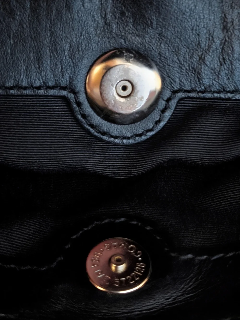 Coach Men's Black Signature Embossed Leather Briefcase